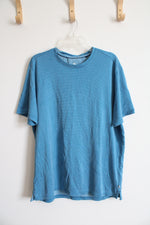 Tommy Bahama Blue Shirt | XL