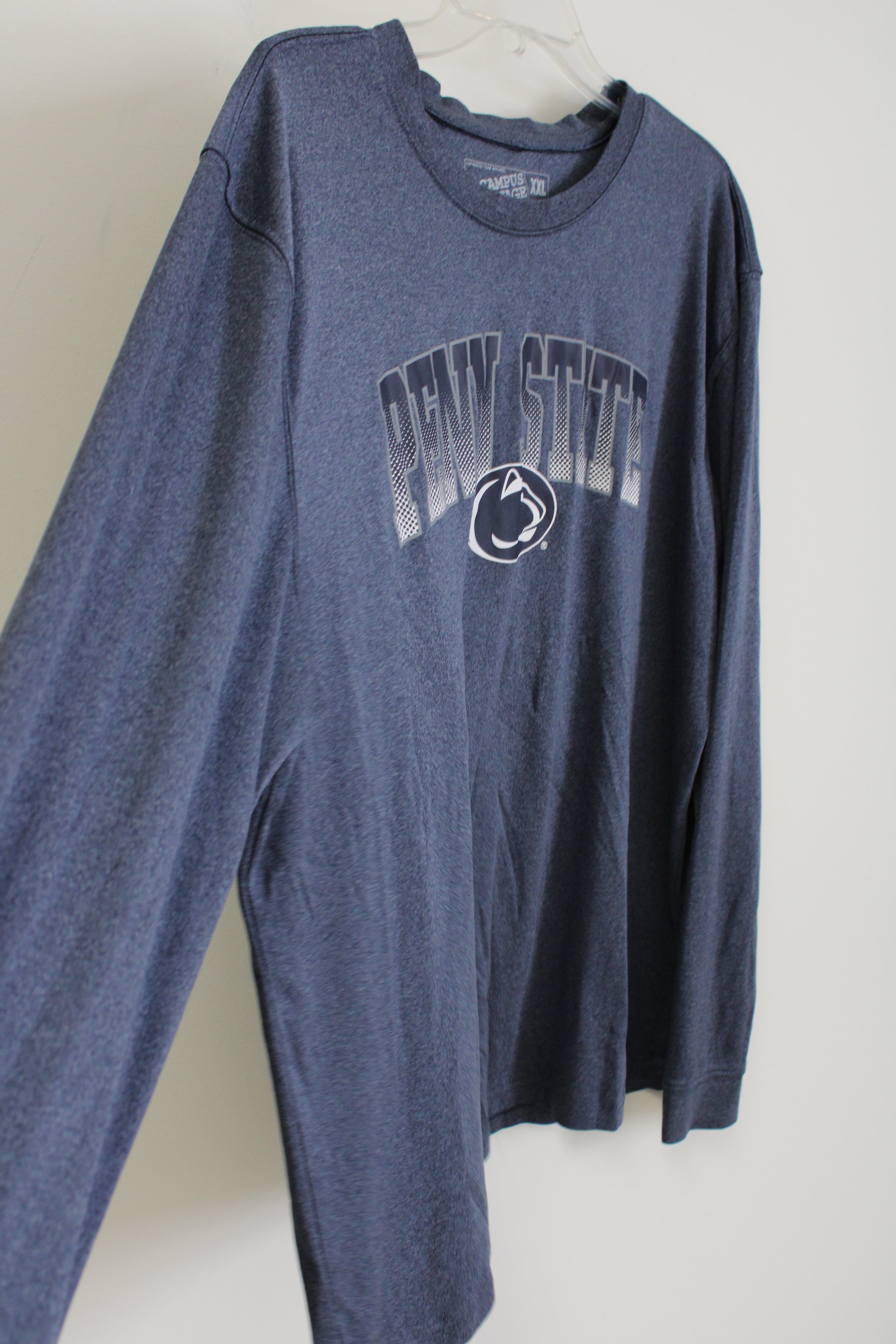 Campus Heritage Penn State Long Sleeved Blue Shirt | XXL