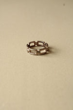 Sterling Silver Chain Link Ring | Size 7.5