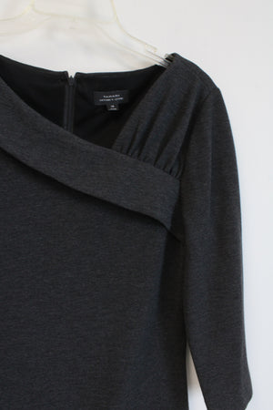 Tahari Arthur S. Levine Gray Dress | 14