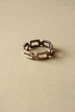 Sterling Silver Chain Link Ring | Size 7.5