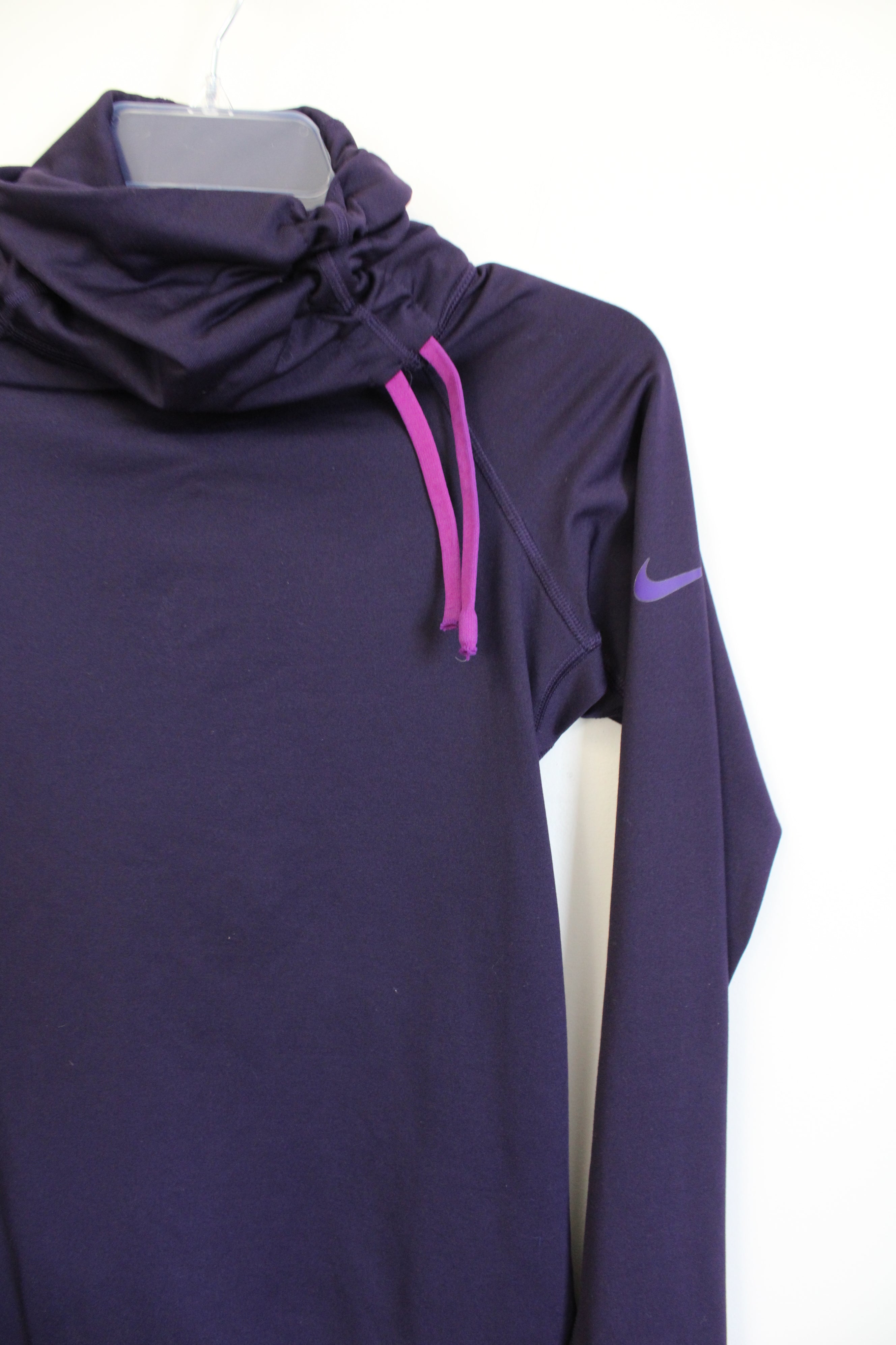 Nike Pro Fleece Lined Turtleneck Sweatshirt | M