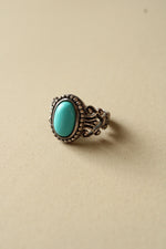 Avon Sterling Silver Turquoise Ring | Size 8