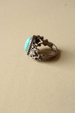 Avon Sterling Silver Turquoise Ring | Size 8