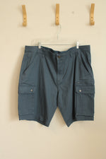 NEW Iron Co. Dusty Blue Cargo Shorts | 40