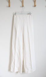 NEW Ellen Tracy White Silk Pants | 2