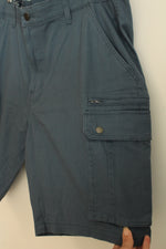 NEW Iron Co. Dusty Blue Cargo Shorts | 40