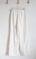 NEW Ellen Tracy White Silk Pants | 2
