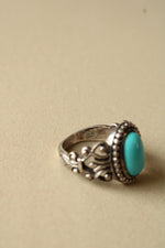Avon Sterling Silver Turquoise Ring | Size 8