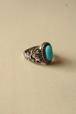 Avon Sterling Silver Turquoise Ring | Size 8