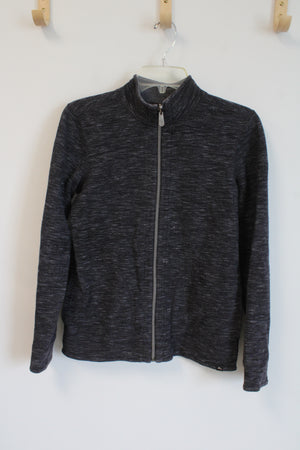 Tommy Bahama Gray Zip Up Jacket | M