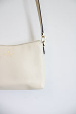 Kate Spade Bailey Pebble Leather Cream Crossbody Bag