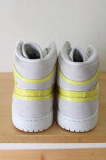 Nike Air Jordan 1 Mid LX Off White Opti Yellow Sneakers | Women's 10.5