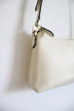 Kate Spade Bailey Pebble Leather Cream Crossbody Bag