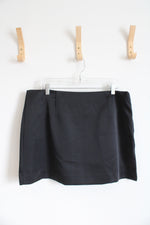 NEW A New Day Black Satin Mini Skirt | 16