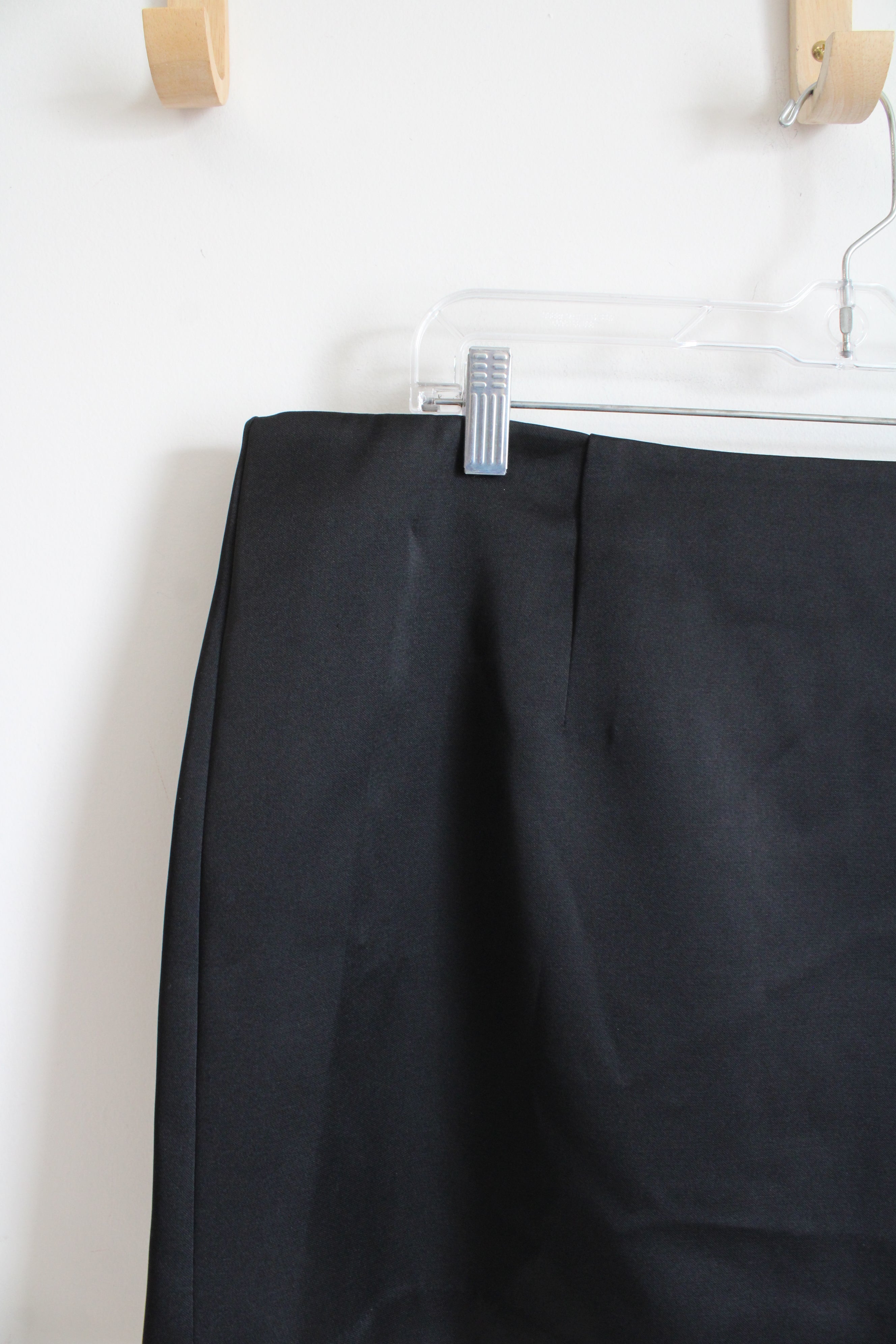 NEW A New Day Black Satin Mini Skirt | 16