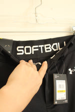 NEW Under Armour Black Women's Utility Softball Pants | M