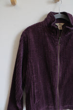 Woolrich Corduroy Wineberry Purple Jacket | M