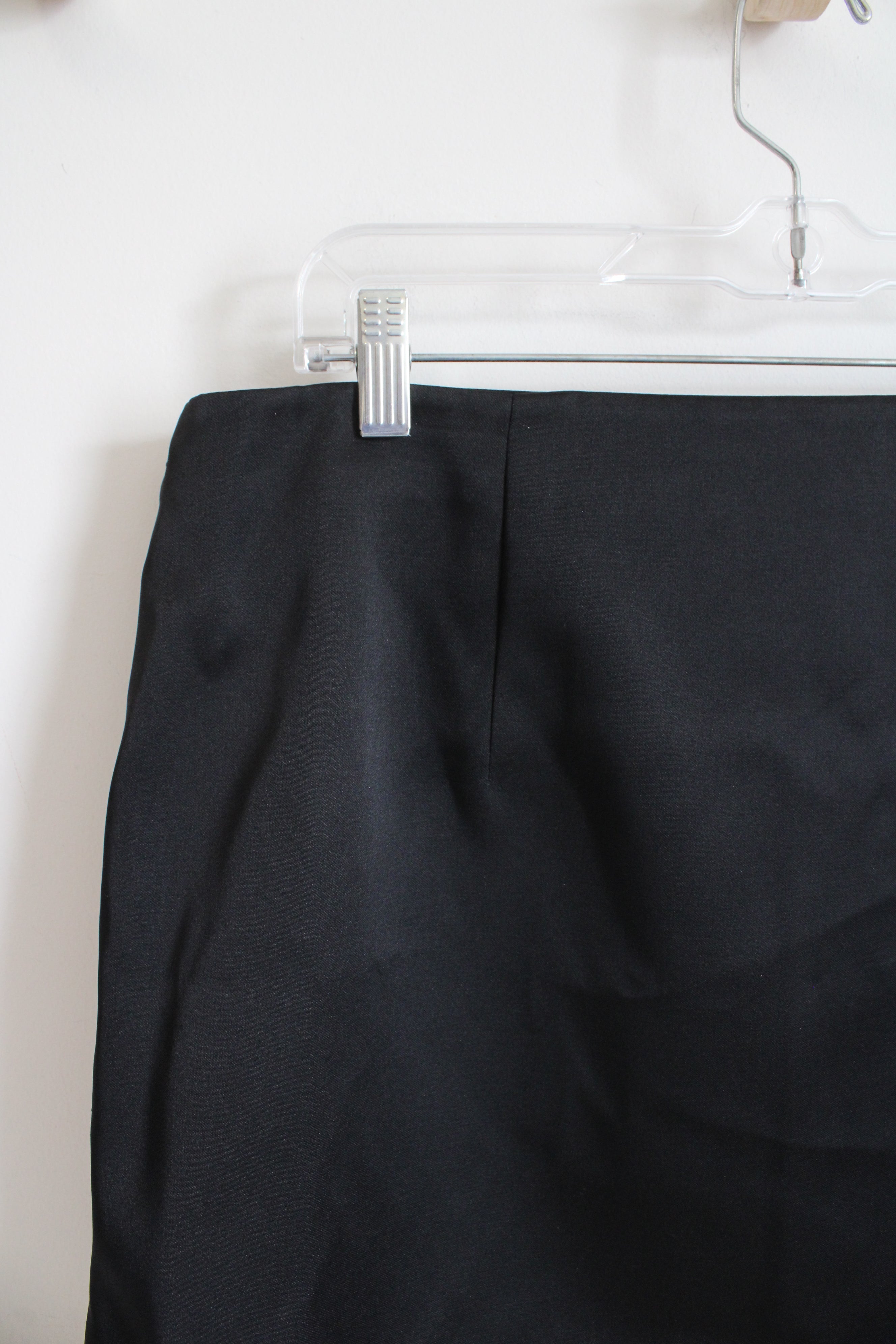 NEW A New Day Black Satin Mini Skirt | 16