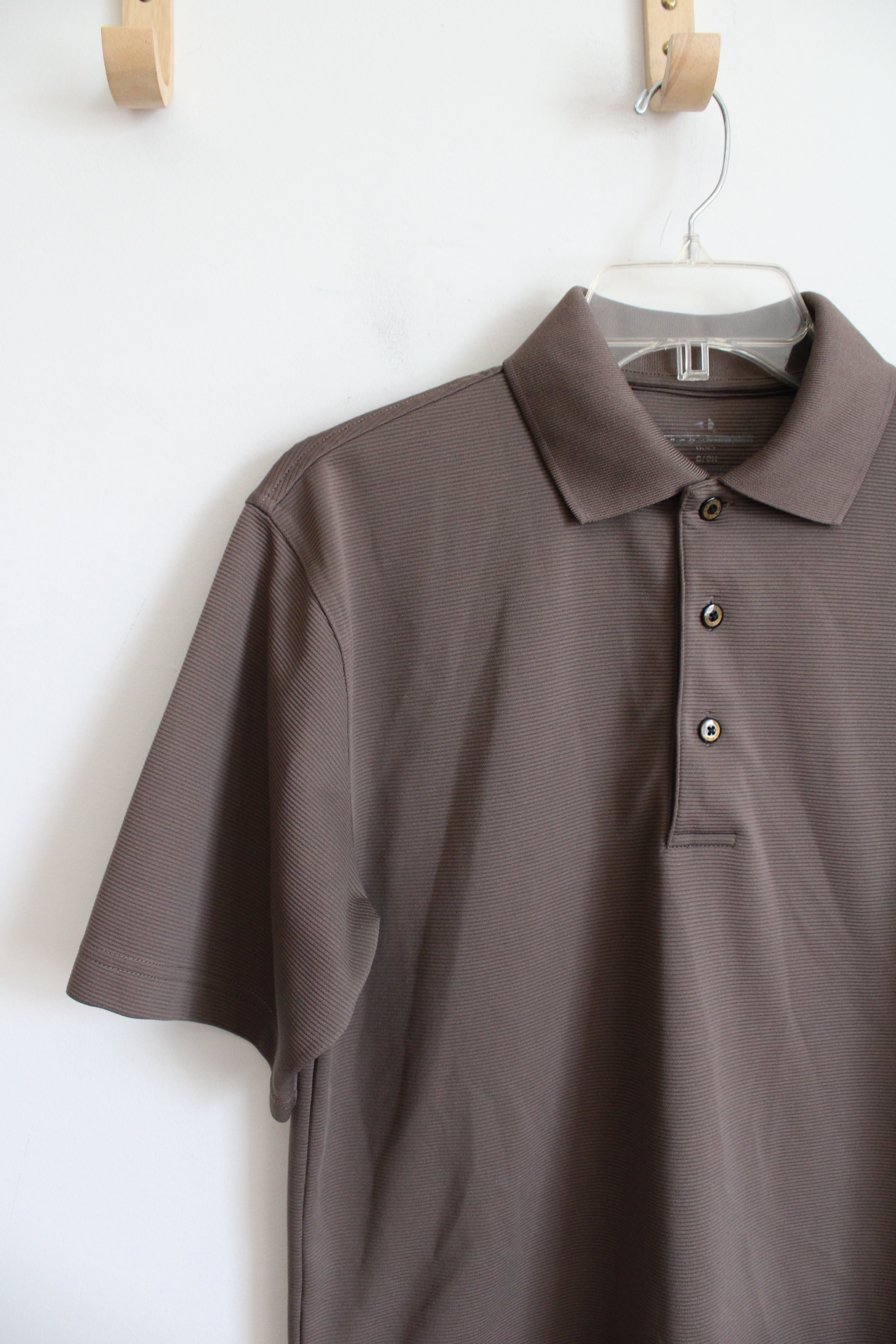New York & Co. Burgundy Paisley Blouse | M