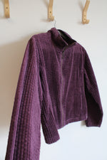Woolrich Corduroy Wineberry Purple Jacket | M