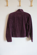 Woolrich Corduroy Wineberry Purple Jacket | M