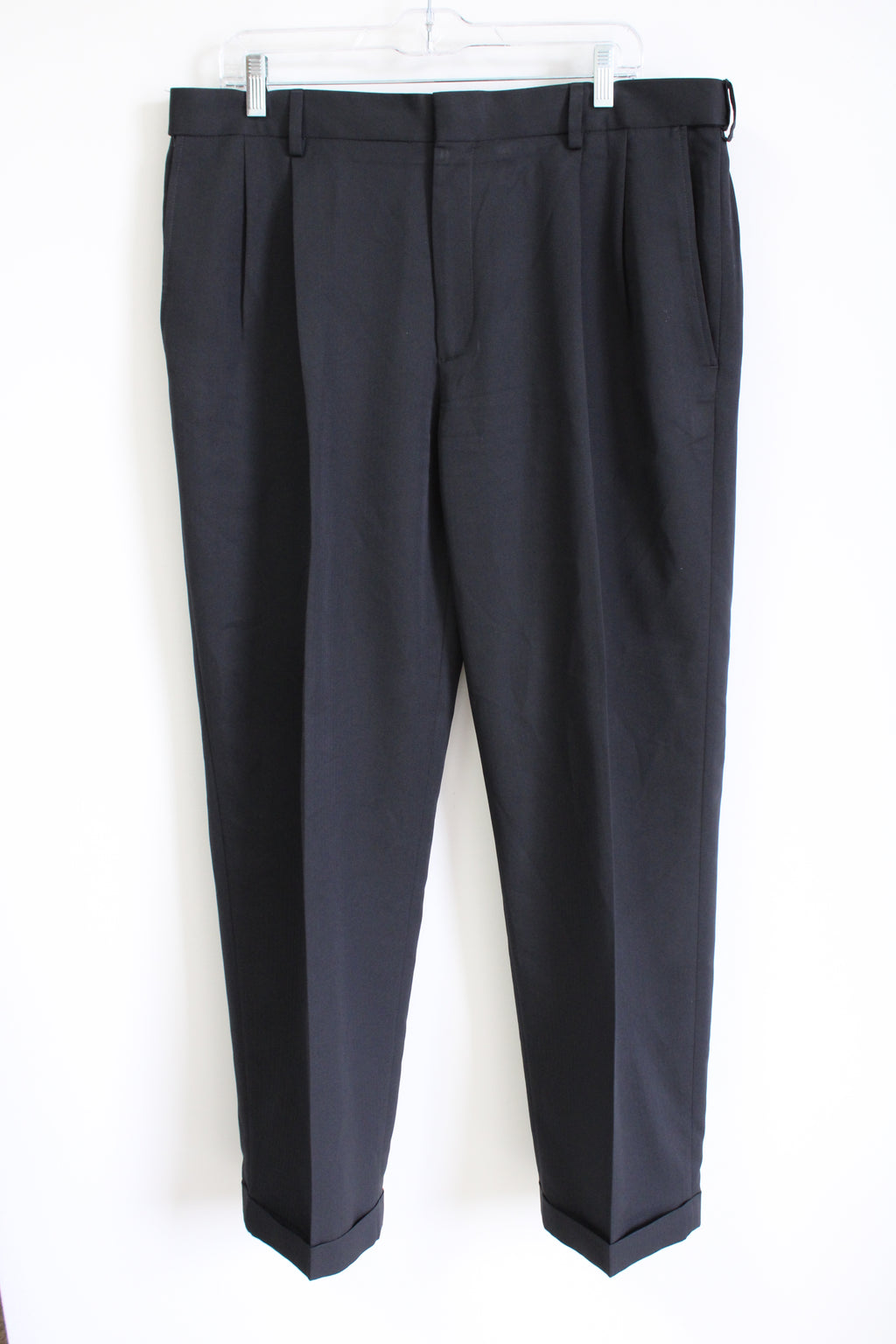 Haggar Classic Fit Black Dress Pants | 36X30