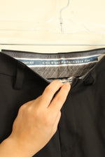 NEW Haggar Black Cool Dry Dress Pants | 34