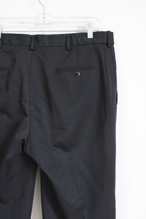 Haggar Classic Fit Black Dress Pants | 36X30