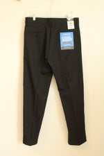 NEW Haggar Black Cool Dry Dress Pants | 34