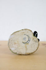 1957 Boy Sitting With Hat Ceramic Figurine
