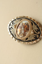 Native American Motif Belt Buckle