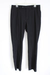 Van Heusen Slim Fit Flex Black Pant | 34X32