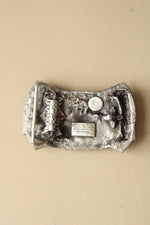1981 Bergamot Brass Works Lumberjack Logger Motif Belt Buckle
