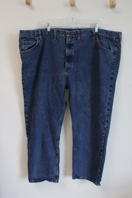 Lands' End Traditional Fit Tapered Leg Jeans | 34