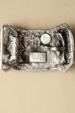 1981 Bergamot Brass Works Lumberjack Logger Motif Belt Buckle