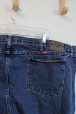 Lands' End Traditional Fit Tapered Leg Jeans | 34