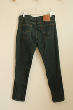 Levi's 511 Green Wash Taper Jeans | 33