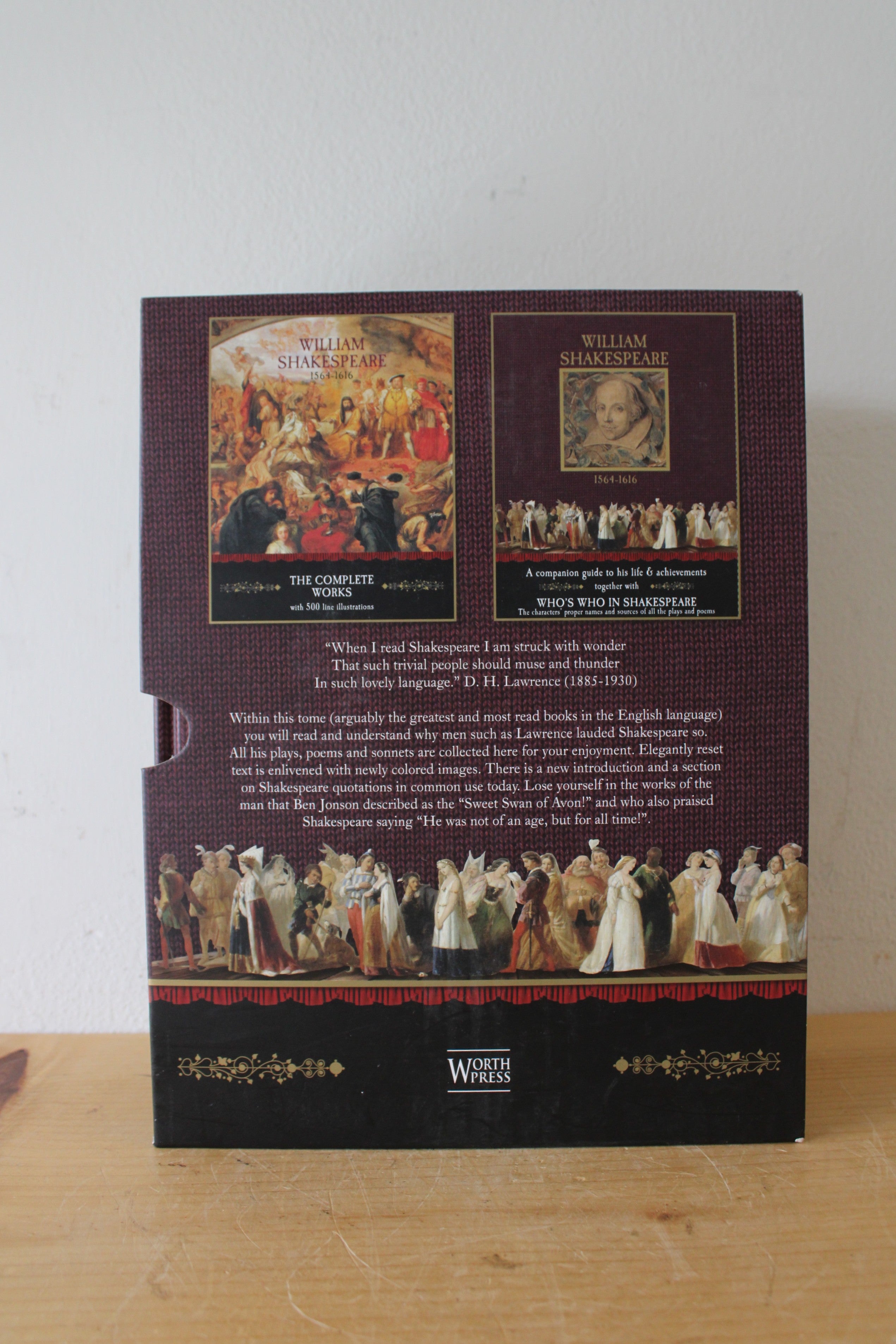 William Shakespeare The Complete Works And A Companion Guide Set