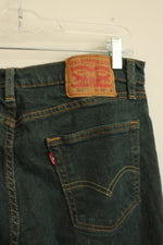 Levi's 511 Green Wash Taper Jeans | 33