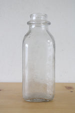Graybills Dairy Clear Glass Pint Milk Jug
