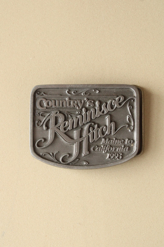 Country's Reminisce Hitch Silver Belt Buckle