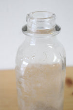 Graybills Dairy Clear Glass Pint Milk Jug