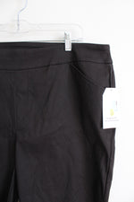 NEW Time & Tru Black Stretch Shorts | XXL/20