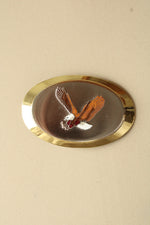 Bald Eagle Gold Belt Buckle