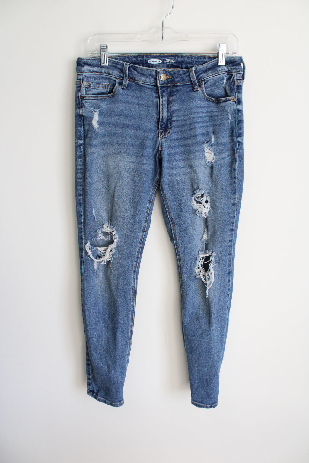 Old Navy Rockstar Super skinny Mid-Rise Jeans | 10