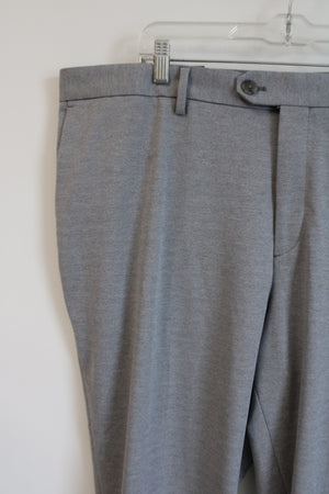 banana republic grey dress pants Banana Republic Men's Slim Wrinkle-Resistant Dress Pant Charcoal Gray Size 32W 32L
