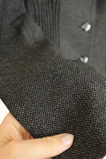 John Meyer Collection Textured Charcoal Gray Blazer | 10