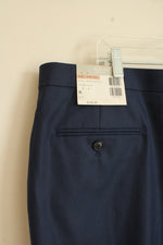 NEW Alfani Navy Slim fit Dress Pants | 42