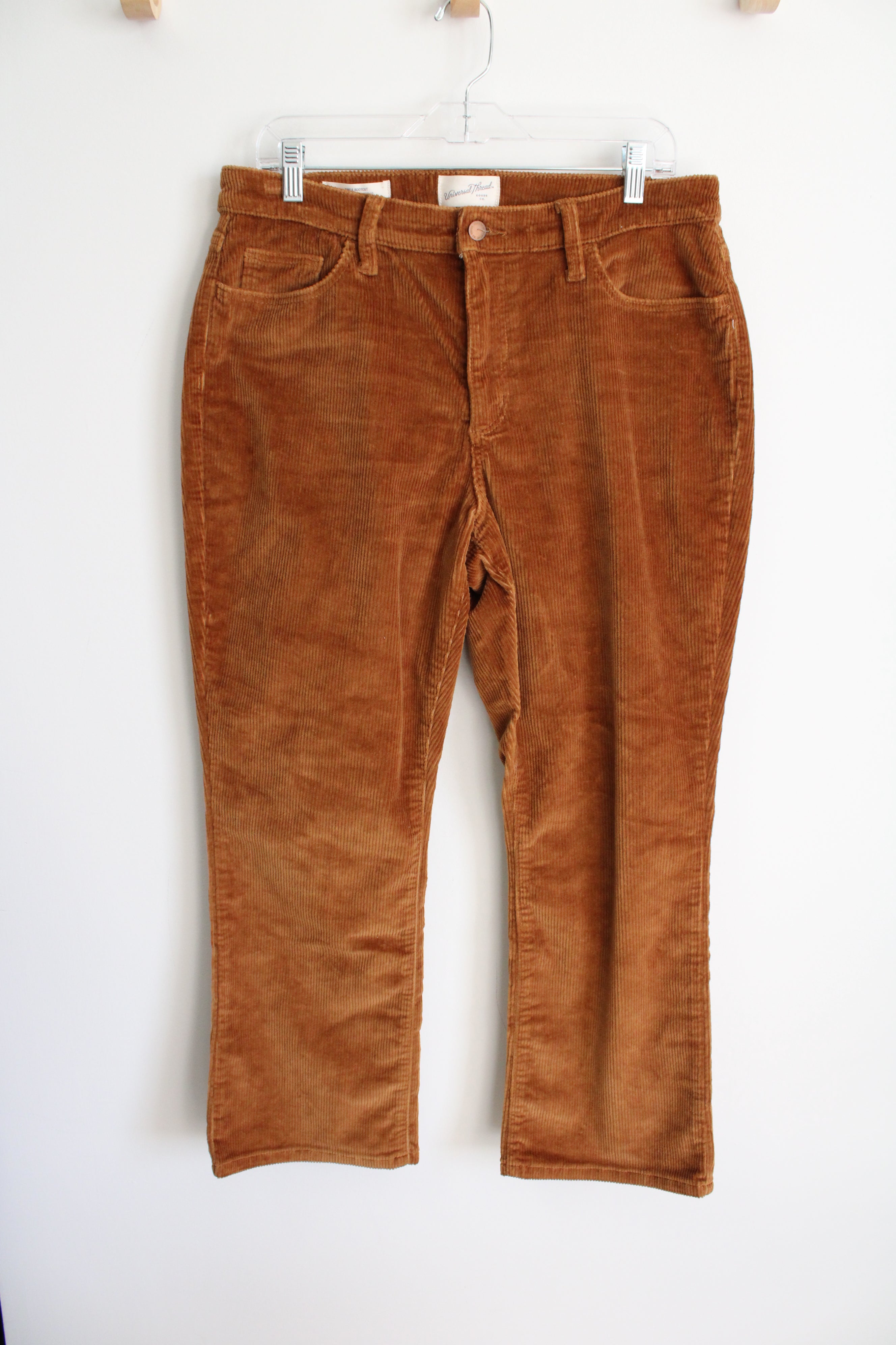 Universal Threads Ankle Bootcut Orange cCorduroy Pants | 12/31R
